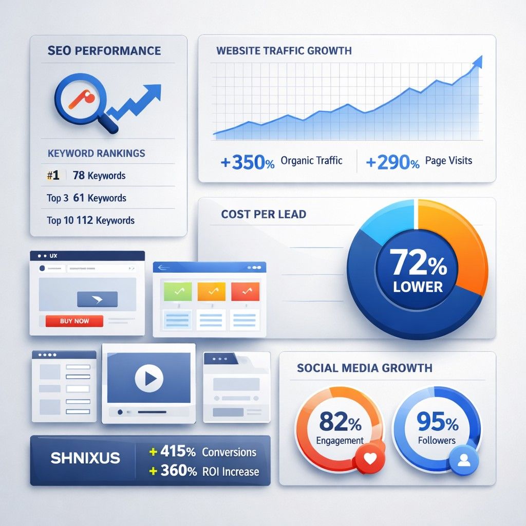 results that define us – our digital marketing impact ShNixus Softech Digital Marketing Agency in Muzaffarpur results that define our impact with proven SEO performance and ROI