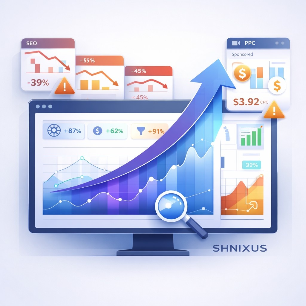 ShNixus Softech Digital Marketing Agency why your business cannot ignore digital marketing for SEO visibility and growth